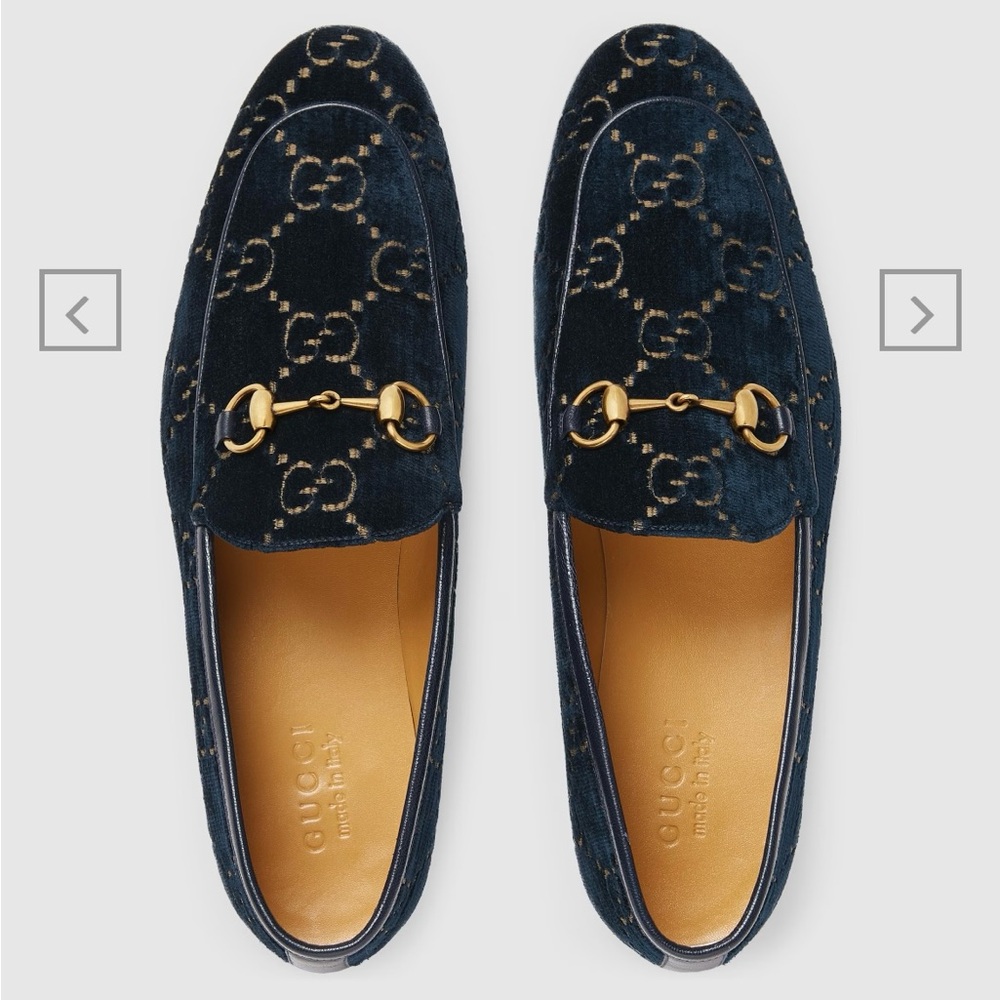 MEN'S GUCCI JORDAAN LOAFER US size 9 UK size 8